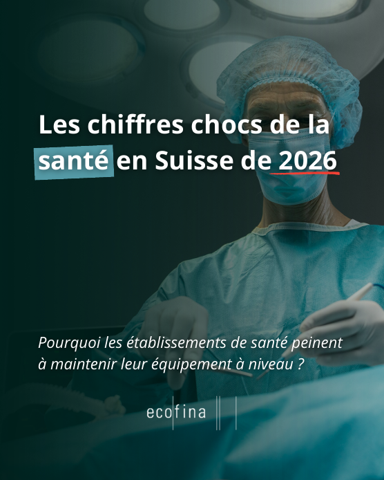 Publication LinkedIn Ecofina — les chiffres chocs de la santé en Suisse